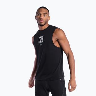Férfi póló Boxraw HRDR FSTR SMTR Muscle Tank Black