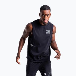 Férfi póló BOXRAW Make 'Em Miss Muscle black
