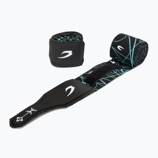 Boxkesztyű kötések BOXRAW Dyscyplined Thought Hand Wraps 450 cm black