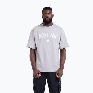 Férfi póló Boxraw East Street Oversized T-Shirt Grey