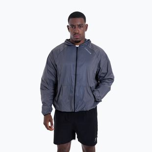 Férfi kabát BOXRAW Genaro Zip Up Windbreaker charcoal