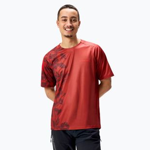 Férfi Endura Botanic Ltd Nyomtatott tégla kerékpáros mez