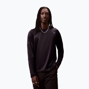 Férfi kerékpáros hosszú ujjú Endura Alltrack Roam Fleece fekete