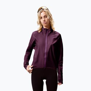 Női kerékpáros dzseki Endura Alltrack Race Cape black cherry