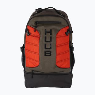 HUUB Triatlon hátizsák TT Bag 40 l oliva/égetett narancs