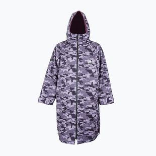 Kabát HUUB Changing Robe black grey camo
