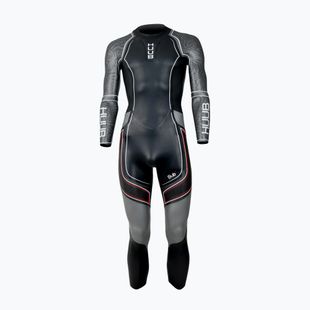Férfi triatlonos úszóruha HUUB SUB7 3:5 black/grey
