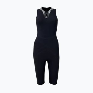 Női triatlon overál HUUB Swimskin black/silver