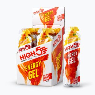 HIGH5 Energy 40 g narancs ízű energiazselé