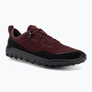 Férfi barefoot cipő Vivobarefoot Tracker Leather Low II Suede fig