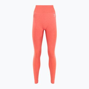 Női sportleggings Gymshark Vital Seamless orange / marl
