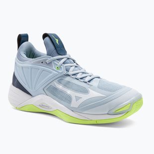 Férfi röplabda cipő Mizuno Wave Momentum 2 heather/white/neo lime