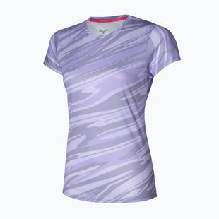Női futópóló Mizuno Core Graphic Tee pastel lilac