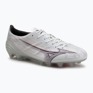 Férfi futballcipő Mizuno Alpha JP white/ignition red/801 c