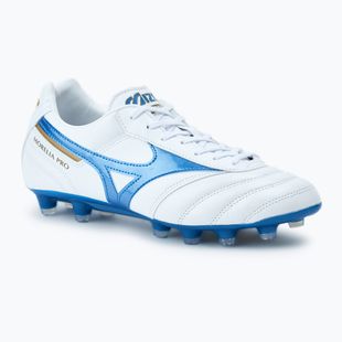 Férfi Mizuno Morelia II Pro MD futballcipő fehér/lézerkék/arany