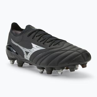 Mizuno Morelia Neo IV β Elite MIX fekete/galaxis ezüst férfi futballcipő
