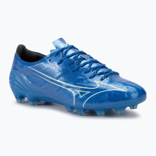 Férfi futballcipő Mizuno α Pro FG fehér/lézerkék/arany