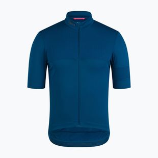 Férfi kerékpáros mez Rapha Brevet Element Jersey jewelled blue/navy