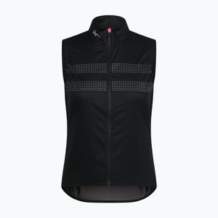 Női kerékpáros mellény Rapha Brevet Gilet III black/silver