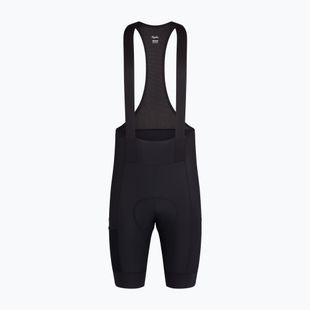 Férfi kerékpáros rövidnadrág Rapha Brevet Element Cargo Bib Shorts black/black