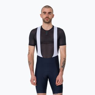 Férfi kerékpáros rövidnadrág Rapha Core Bib Shorts dark navy/white