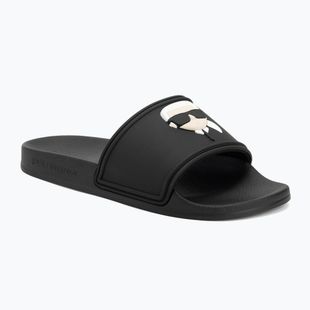 KARL LAGERFELD női flip-flop Kondo 2.0 NFT fekete gumi