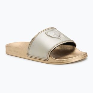 KARL LAGERFELD női flip-flop Kondo 2.0 NFT Relief arany gumi