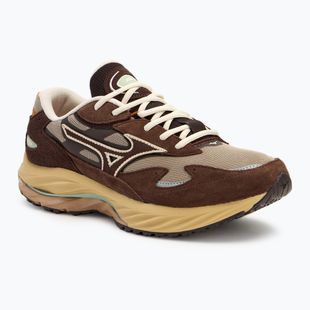 Mizuno Wave Rider Βeta vintage khaki/nyári homok/cseresznye kávé cipő