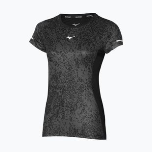 Női futópóló Mizuno Premium Aero Tee fekete