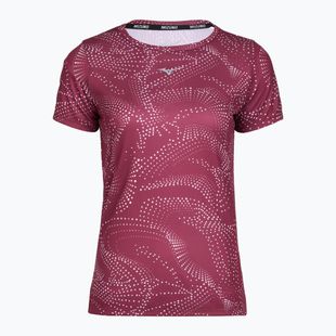Női futópóló Mizuno Impulse Core Graphic Tee violet quartz