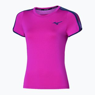 Női póló Mizuno Frontier Tee W fuchsia purple