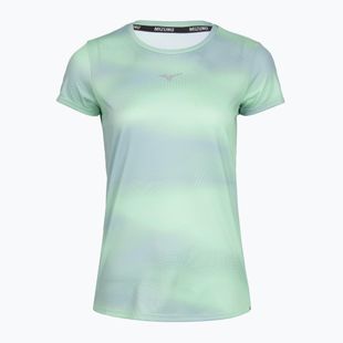 Női futópóló Mizuno Core Graphic Tee flash menta