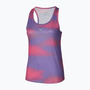Női futópóló Mizuno Core Graphic Tank camellia rose Mizuno Core Graphic Tank női futópóló