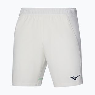 Férfi tenisz rövidnadrág Mizuno 8 in Flex Short white/neo mint