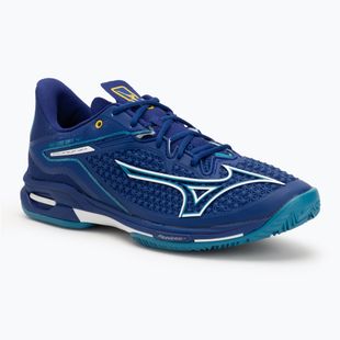 Férfi teniszcipő Mizuno Wave Exceed Tour 6 CC bellwether blue/ white/ fjord blue