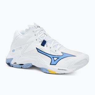 Mizuno Wave Lightning Z8 Mid röplabda cipő fehér/kék/bel air kék/bel air kék