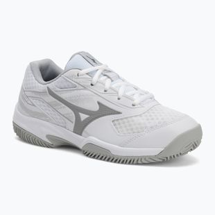 Női teniszcipő Mizuno Break Shot 5 CC white/ ultimate gray/ harbor mist