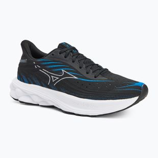 Férfi futócipő Mizuno Wave Skyrise 6 fekete/fehér/kék pace