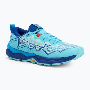Női futócipő Mizuno Wave Daichi 9 kék radiance/fehér/ reflex kék c