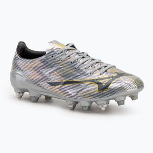 Férfi futballcipő Mizuno α II Japan Mix galaxy silver/8605 c/gold