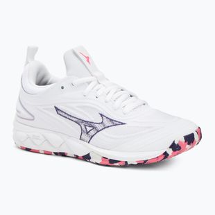 Mizuno Wave Luminous 3 röplabdacipő fehér/ibolya indigó/camellia rose