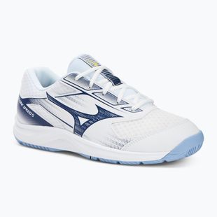 Mizuno Cyclone Speed 5 röplabdacipő fehér/kék/bel air kék/bel air kék