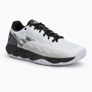 Férfi teniszcipő Mizuno Wave Enforce Court CC white/ black/ iron gate