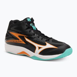 Mizuno Thunder Blade Z Mid röplabdacipő fekete/angol/jégzöld
