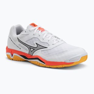 Mizuno Wave Phantom 3 kézilabda cipő fehér/tüzes korall 2/citrus