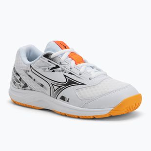 Mizuno Stealth Star 3 fehér/tüzes korall 2/citrus gyermek cipő