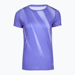 Női futópóló Mizuno Core Graphic Tee iris bloom Mizuno Core Graphic Tee iris bloom