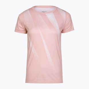 Női futópóló Mizuno Core Graphic Tee fehérített lila