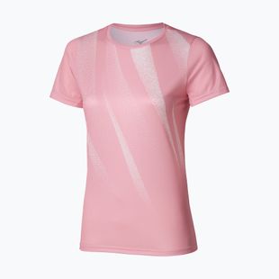 Női futópóló Mizuno Core Graphic Tee fehérített lila