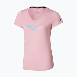 Női futópóló Mizuno Core Runbird Tee fehérített lila